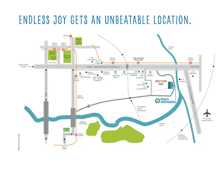 ATS Pious Orchards Location Map